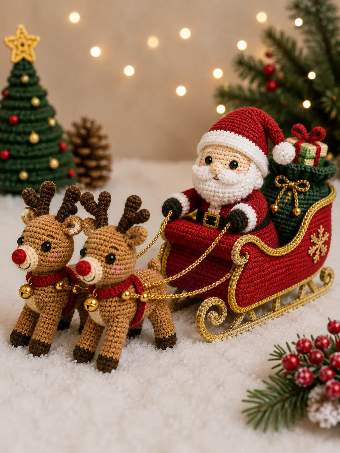 Amigurumi de Renos